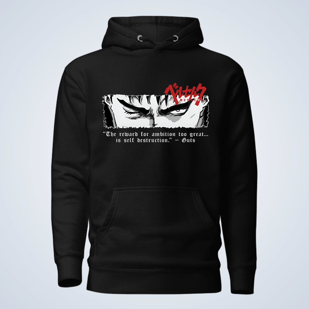 Berserk Anime Hoodie in Pakistan (Front)